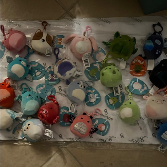 Squishmallow Clip-On’s Unlisted Bundle - Picture 1 of 12